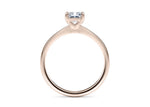 1477 Classic Solitaire Rose Gold 18k Radiant Engagement Ring