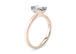 1477 Classic Solitaire Rose Gold 18k Radiant Engagement Ring