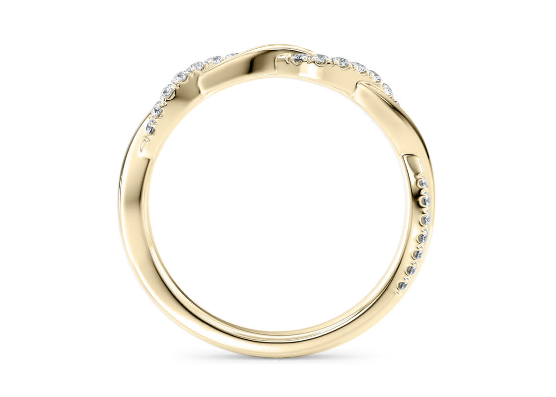 Pirouette Yellow Gold 18k Eternity Ring
