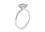 Paloma Solitaire Platinum Princess Engagement Ring