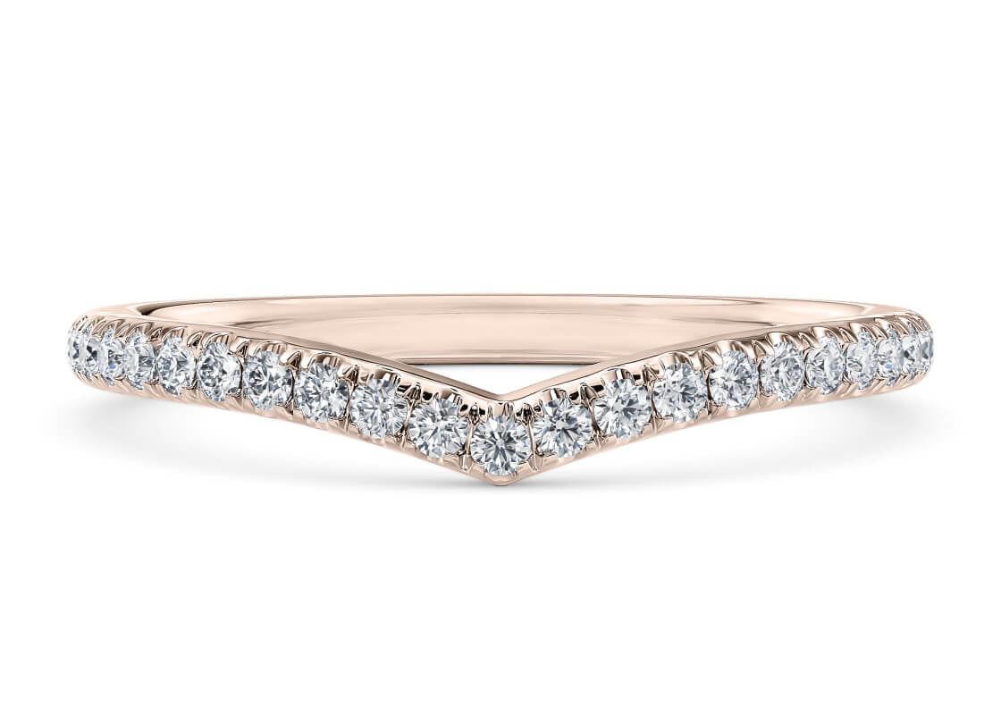 Aurelle Rose Gold 18k Eternity Ring