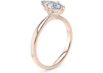 Delicacy Solitaire Rose Gold 18k Marquise Engagement Ring