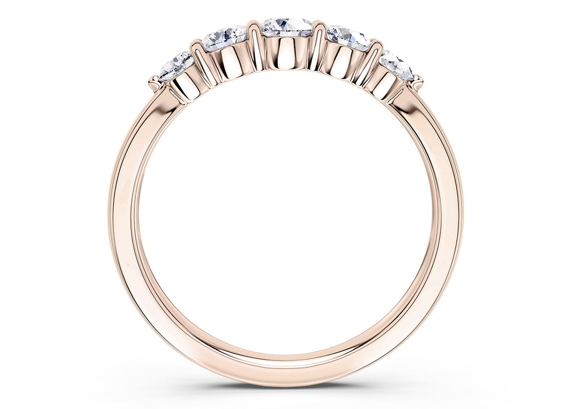Chérie Rose Gold 18k Eternity Ring