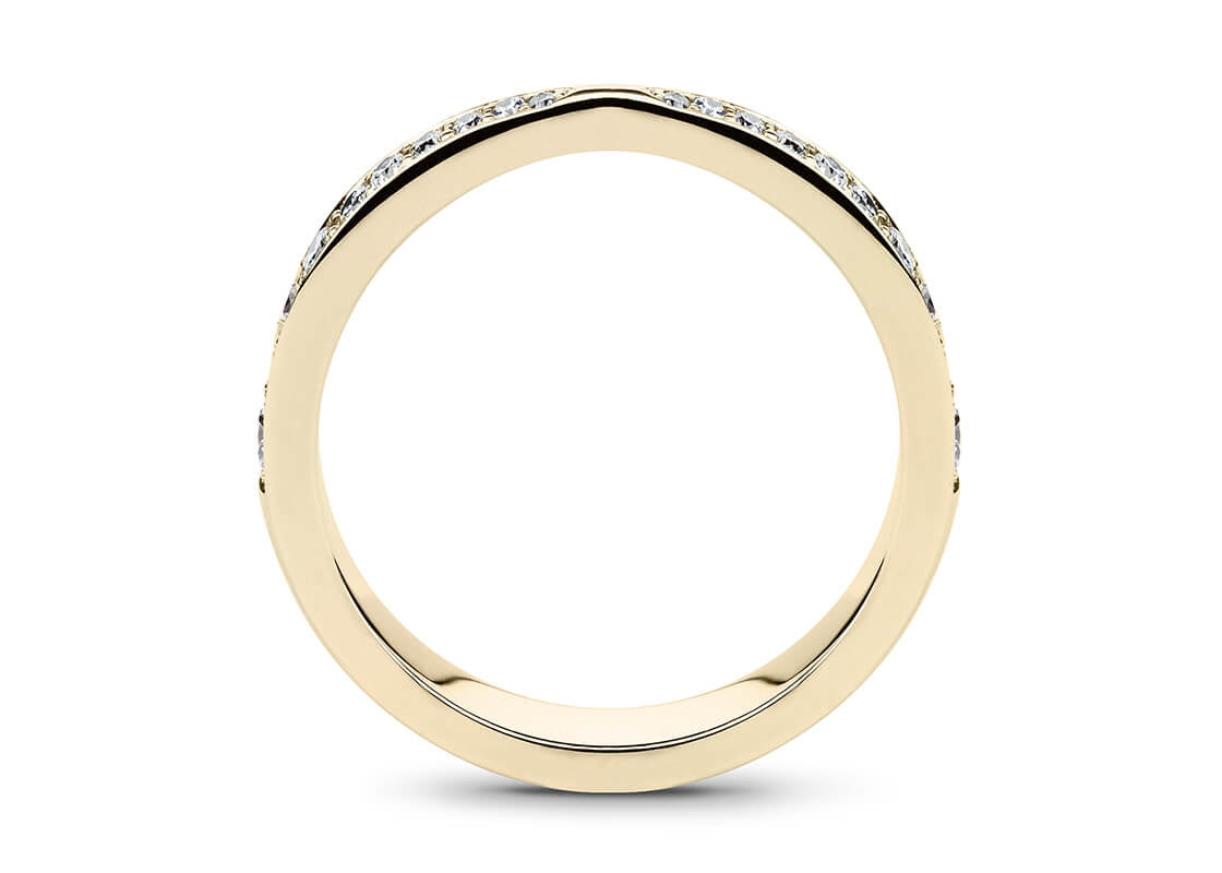 Eden Yellow Gold 18k Eternity Ring