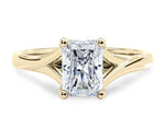 Hanover Solitaire Yellow Gold 18k Radiant Engagement Ring