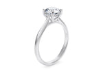 Hope Solitaire Platinum Round Engagement Ring