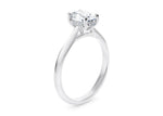 Hope Solitaire Platinum Oval Engagement Ring