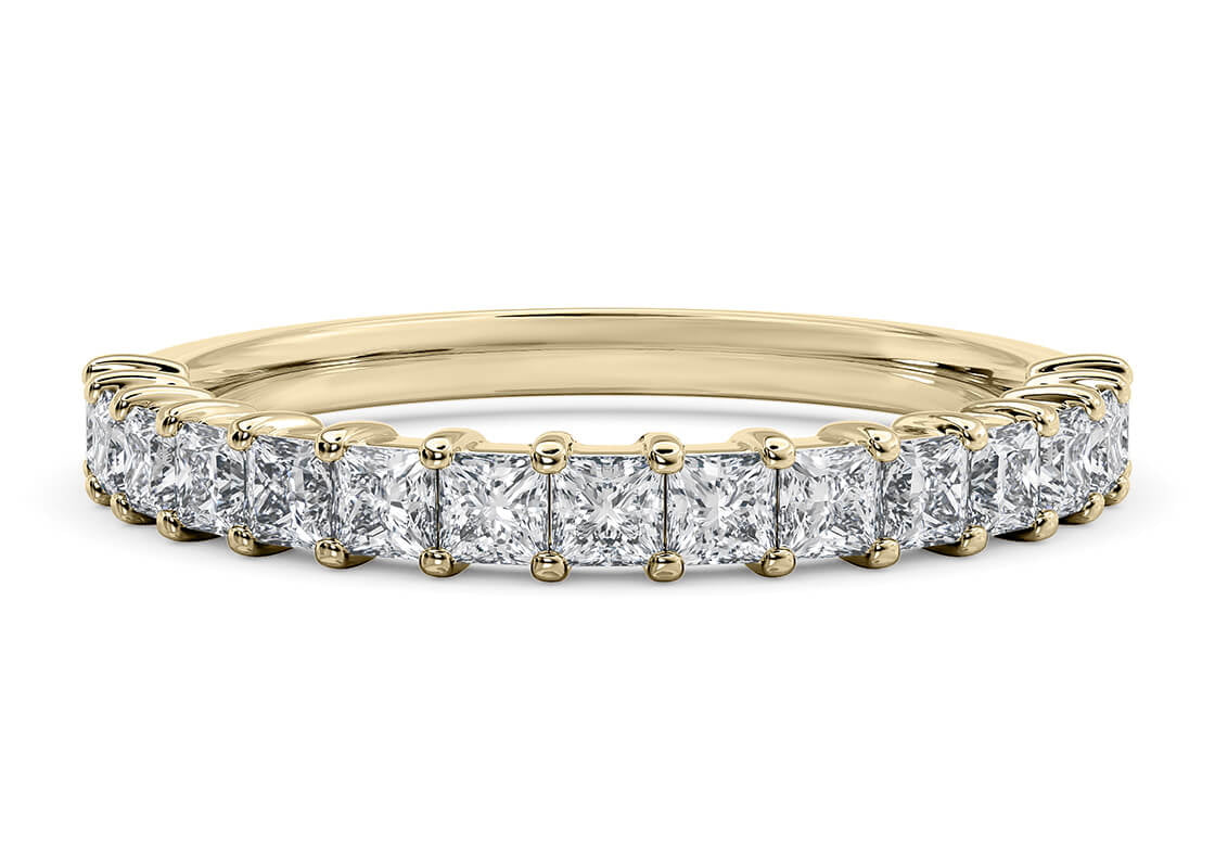 Josephine Yellow Gold 18k Eternity Ring
