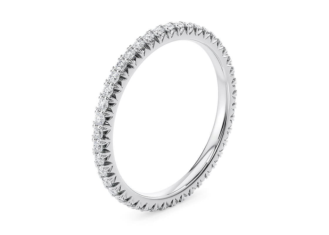 Kindrea White Gold 18k Full Set Eternity Ring