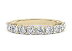 Mayfair Half Set Yellow Gold 18k Lab Grown Eternity Ring