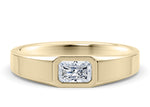 Olympus Radiant  Yellow Gold 18k Wedding Band