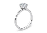 Principessa Solitaire Platinum Round Engagement Ring