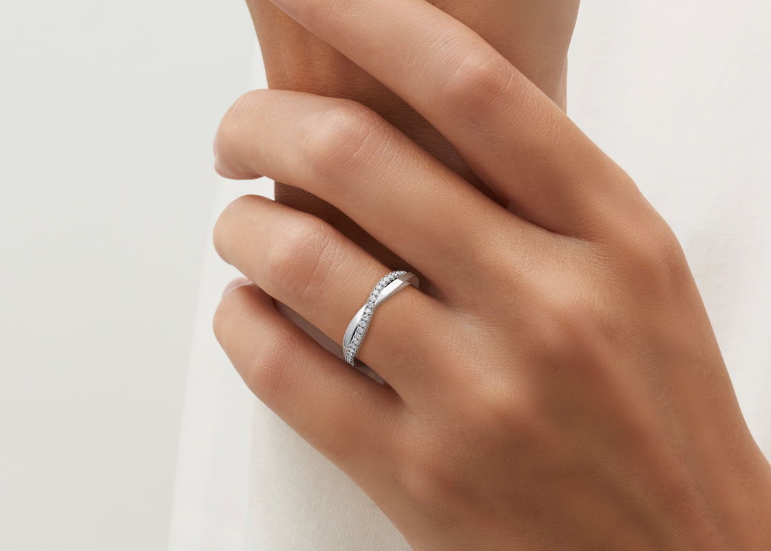 Promise White Gold 18k Eternity Ring