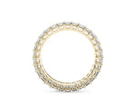 Regent Emerald Full Set Yellow Gold 18k Lab Grown Eternity Ring