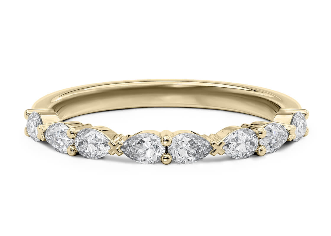 Rossetti Yellow Gold 18k Eternity Ring