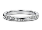Valentine White Gold 18k Full Set Natural Eternity Ring